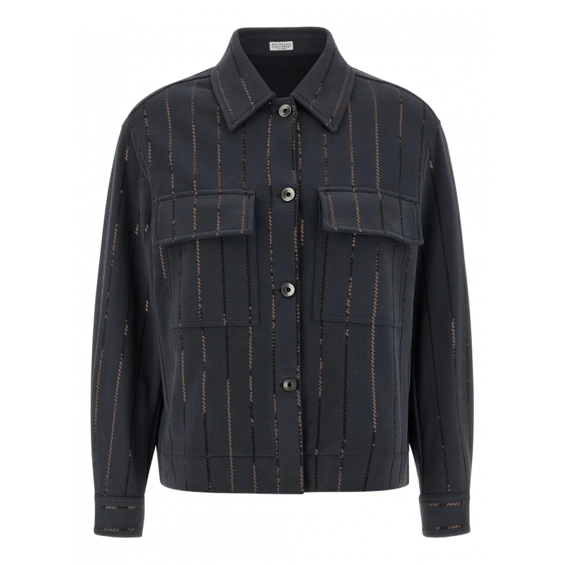 Women's 'Sequin-Striped' Shirt