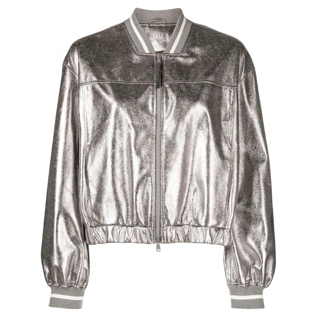 Blouson bomber 'Metallic' pour Femmes