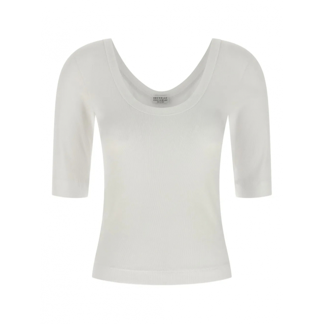 T-shirt 'Ribbed' pour Femmes