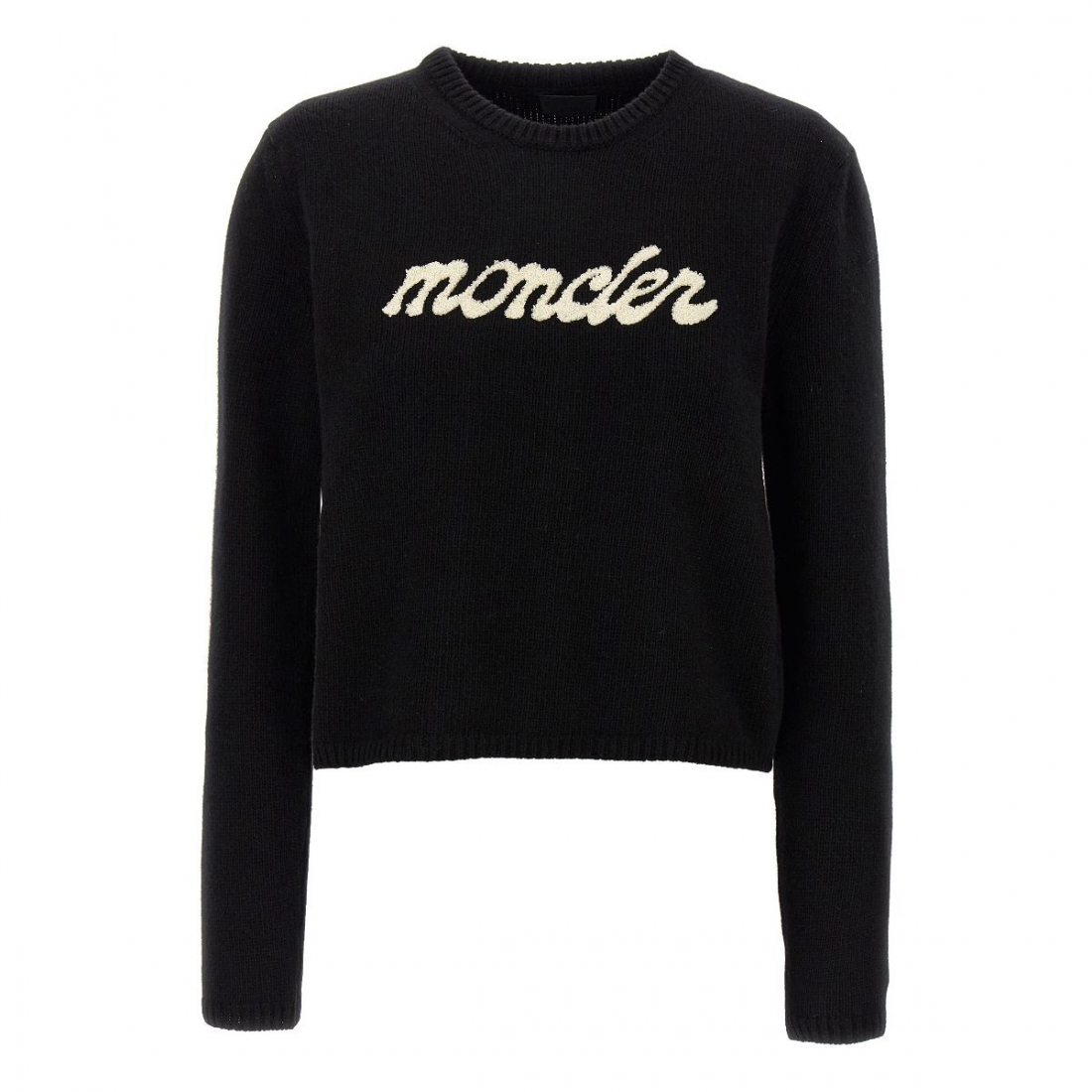 Women's 'Chenille Logo' Cashmere Sweater