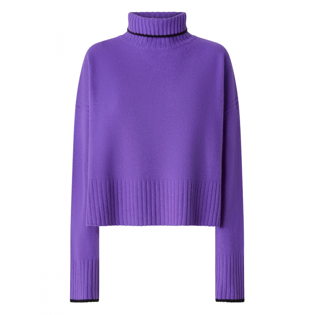 Women's 'Contrasting-Trim' Sweater