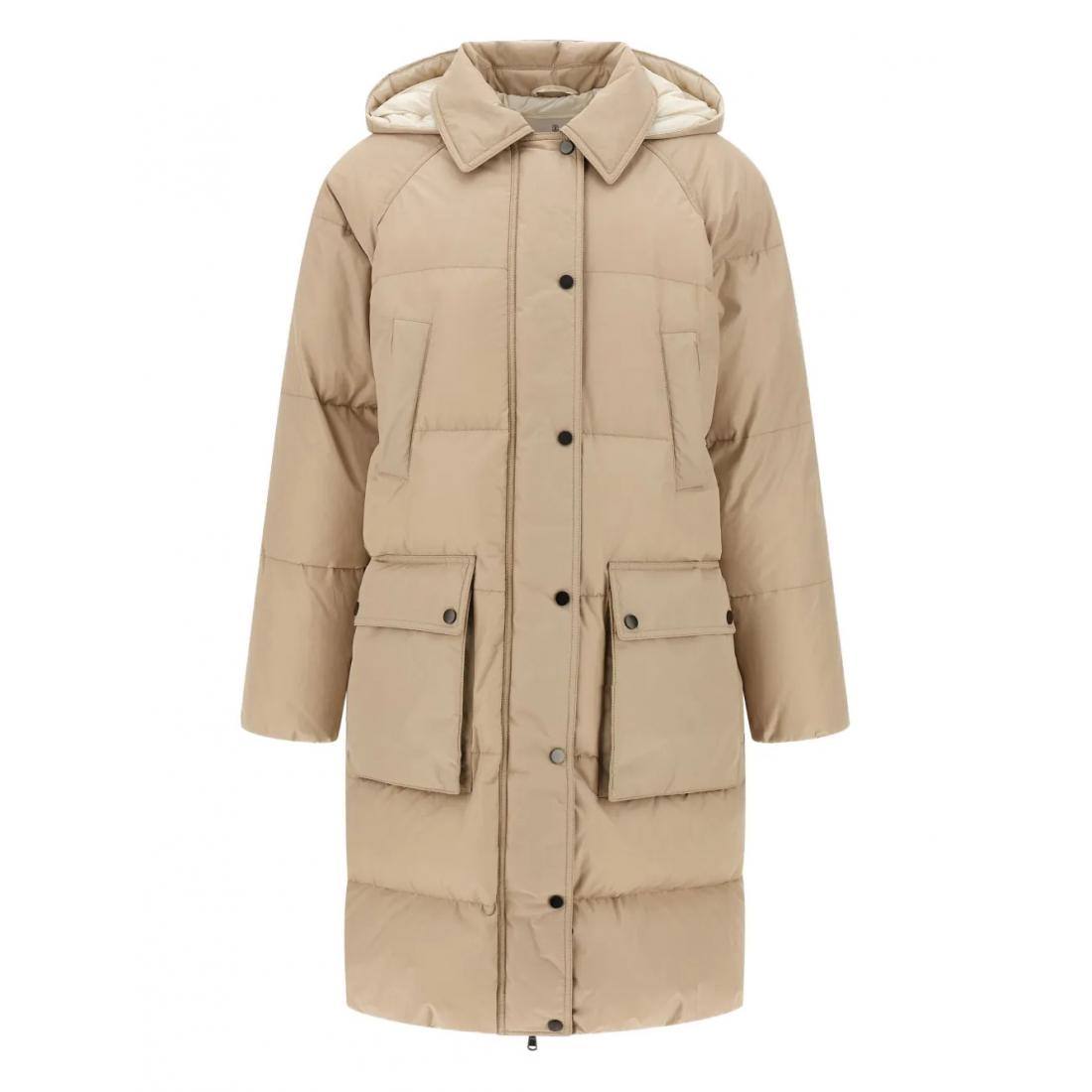 Doudoune en plumes 'Shiny Zipper Pull' pour Femmes