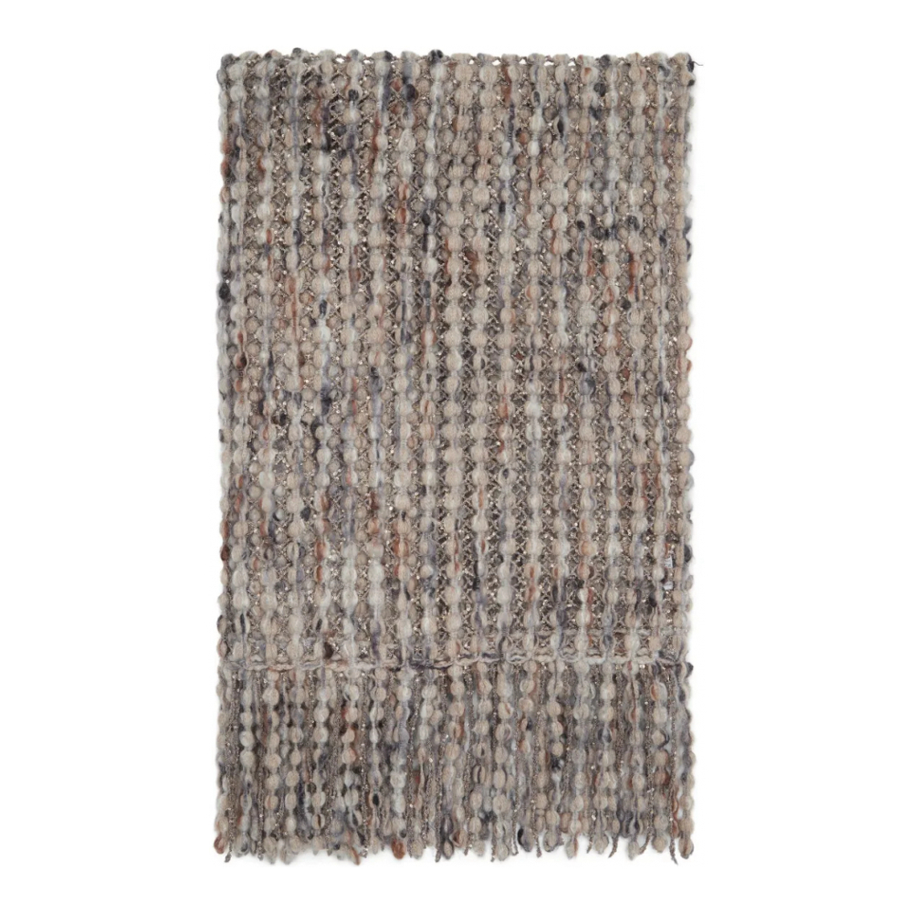 Écharpe en cachemire  'Metallic-Detail Bobble' pour Femmes