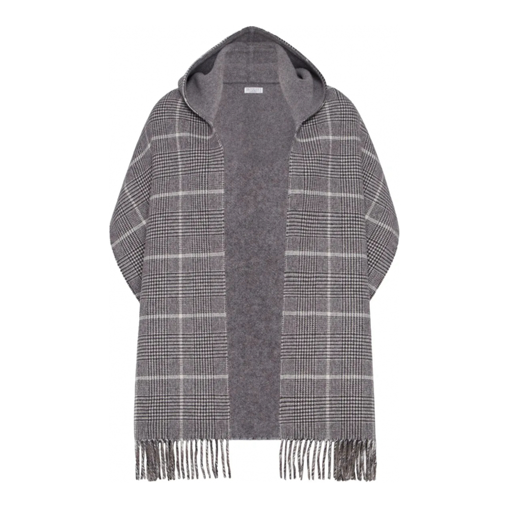 Cape 'Checked' pour Femmes