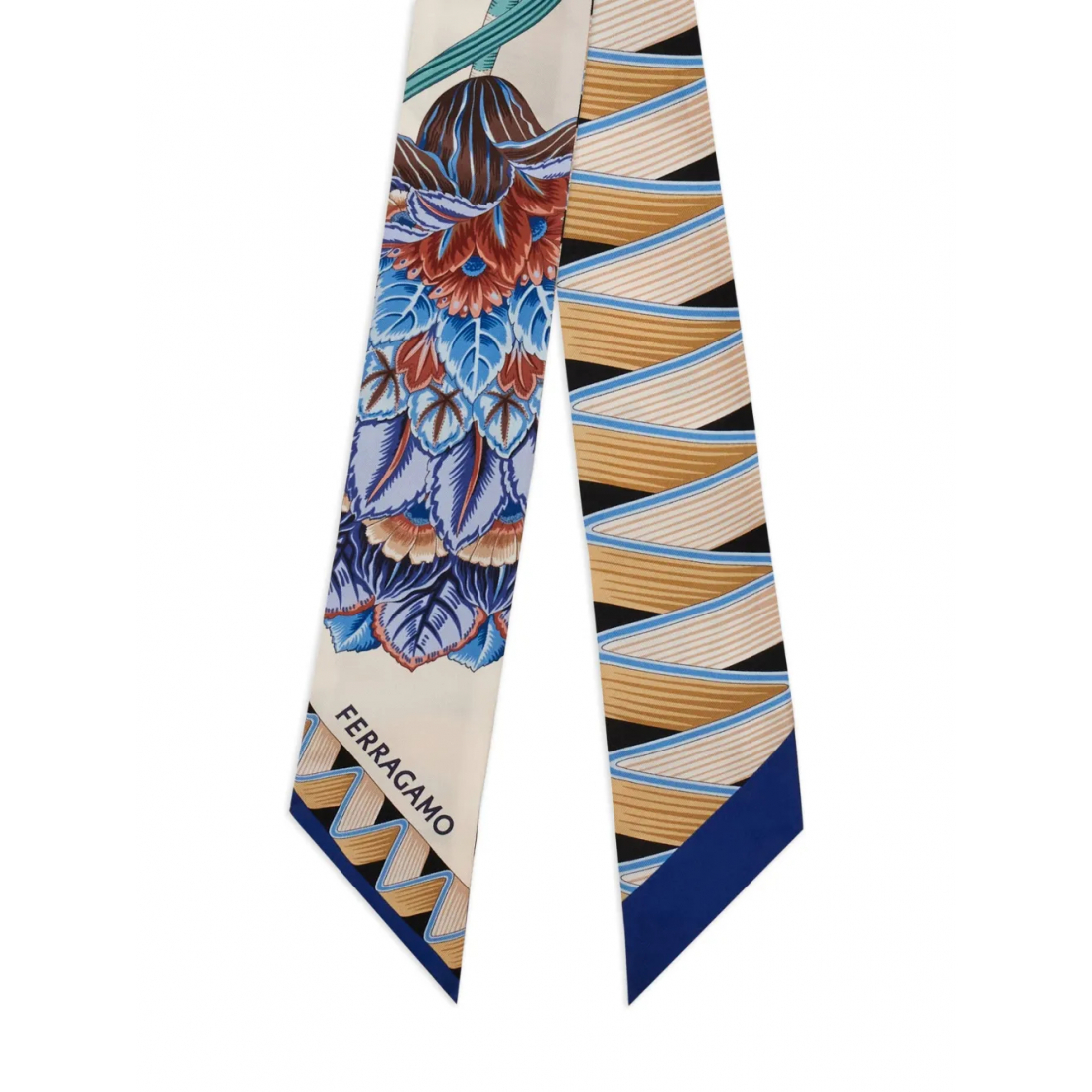 Foulard 'Floral-Print' pour Femmes