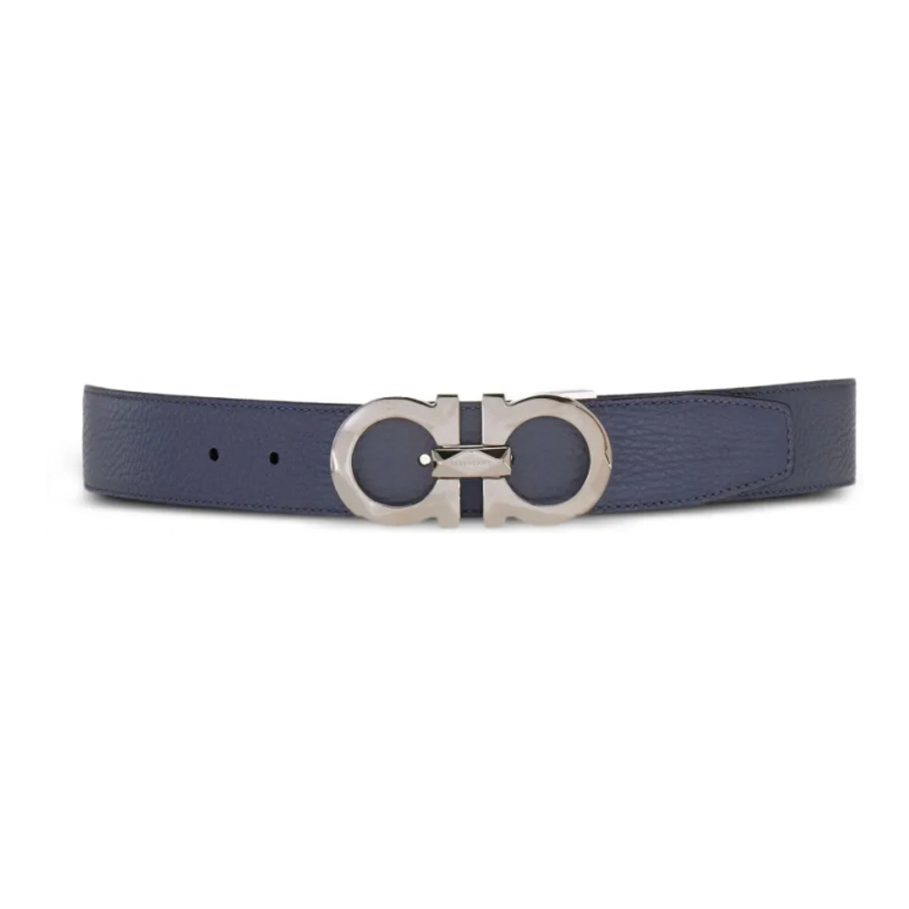 Ceinture 'Gancini-Buckle Reversible' pour Hommes