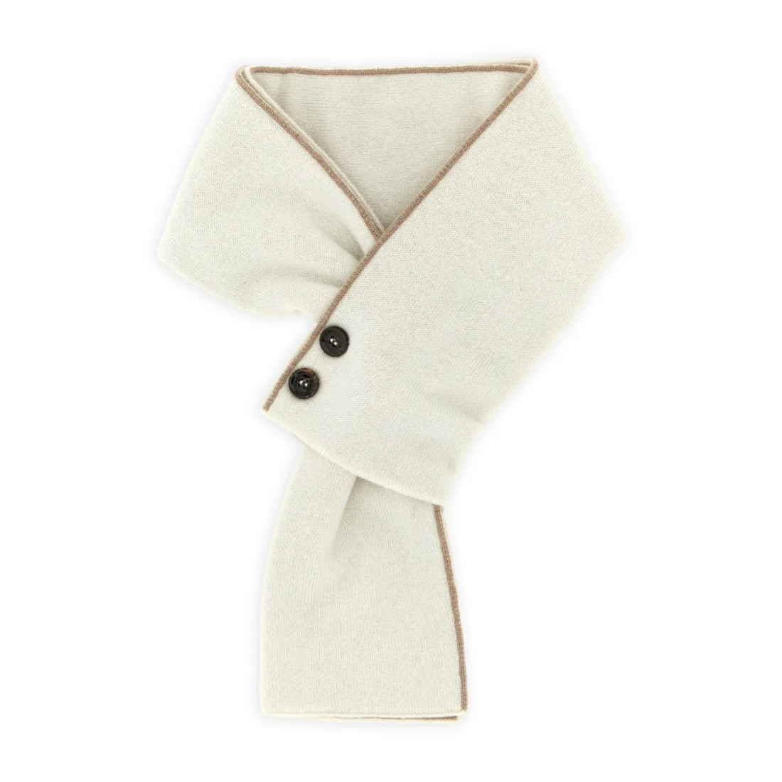 'Button-Detail' Wollschal für Herren