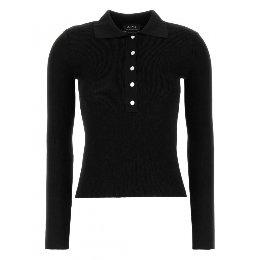 Polo 'Ribbed-Knit' pour Femmes