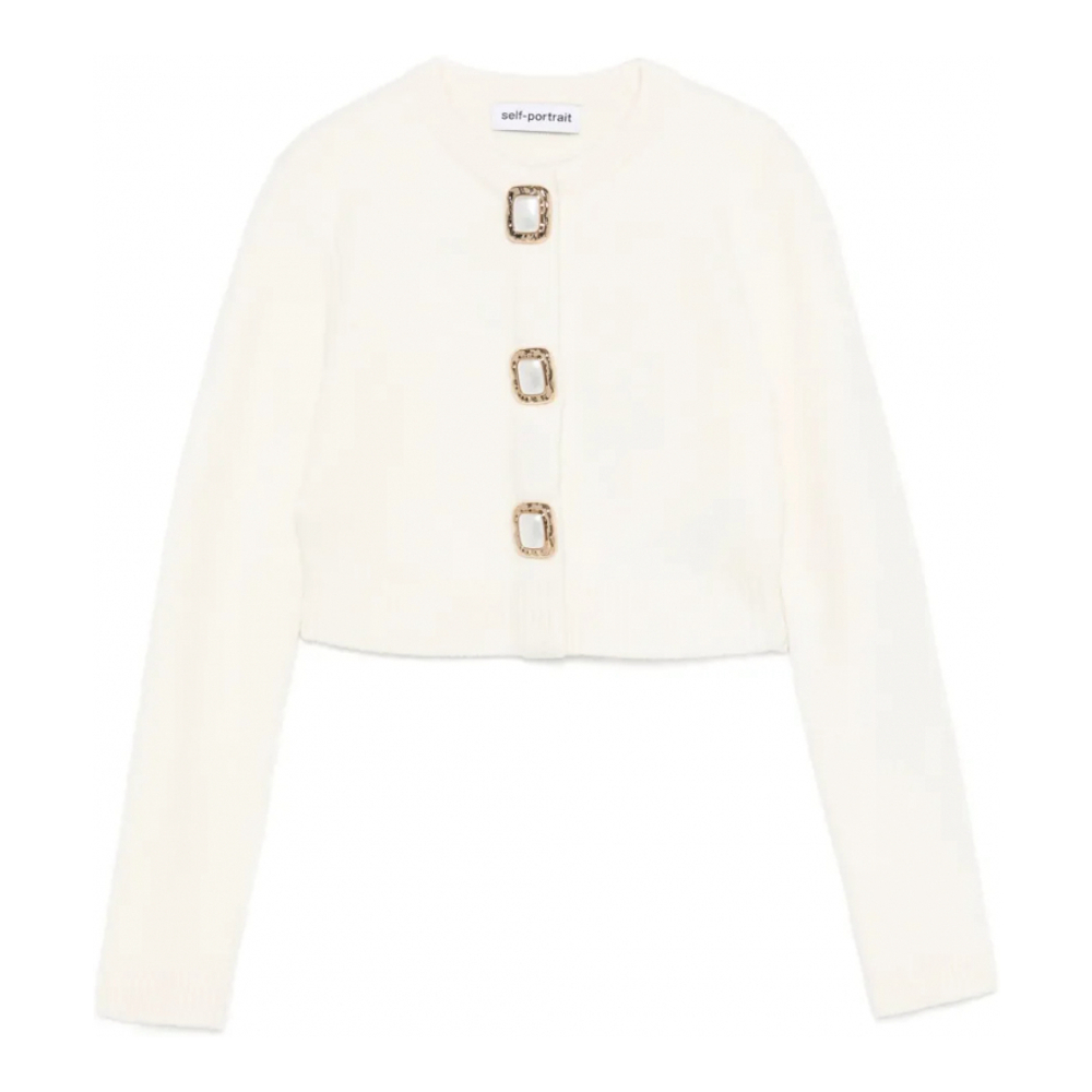 Cardigan 'Button-Embellished' pour Femmes