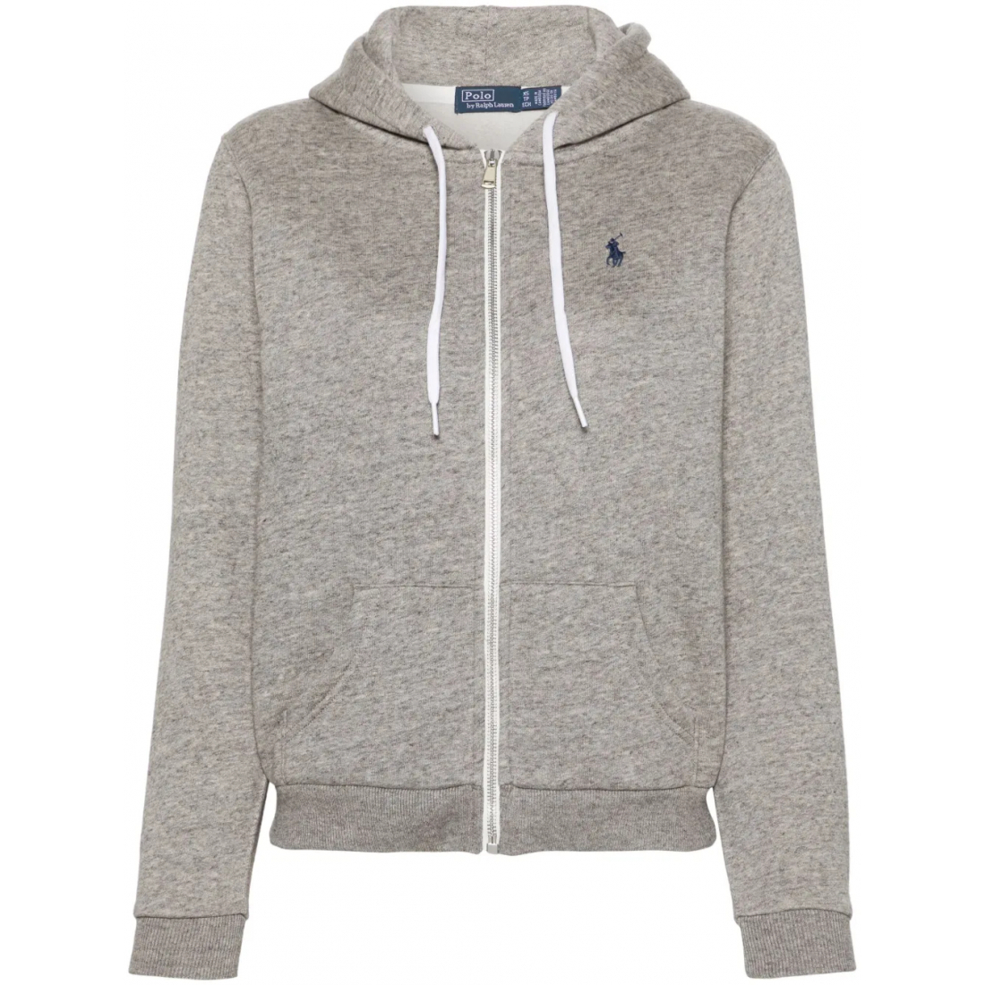 Women's 'Polo Pony-Embroidered Zip-Up' Hoodie