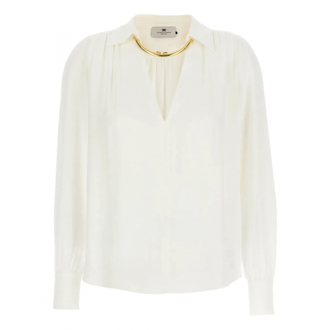 Blouse à manches longues 'Removable-Necklace' pour Femmes