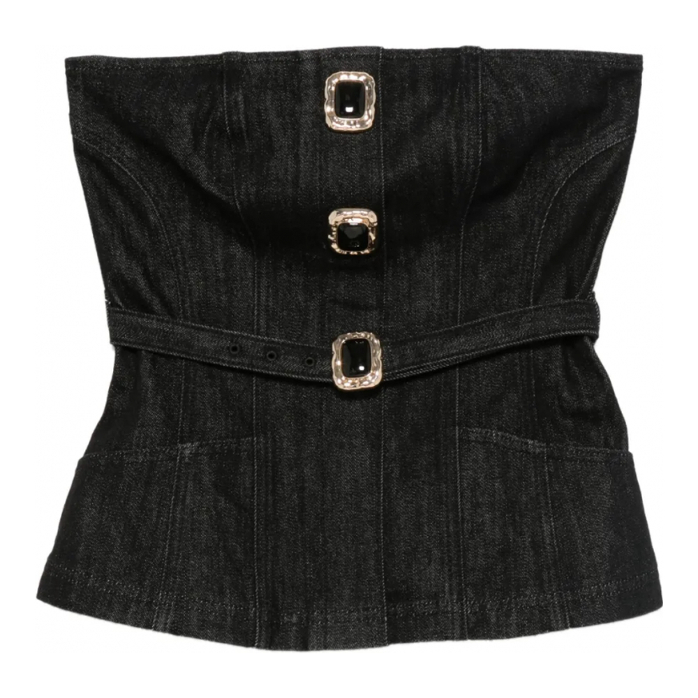 Haut sans manches 'Belted-Embellished' pour Femmes