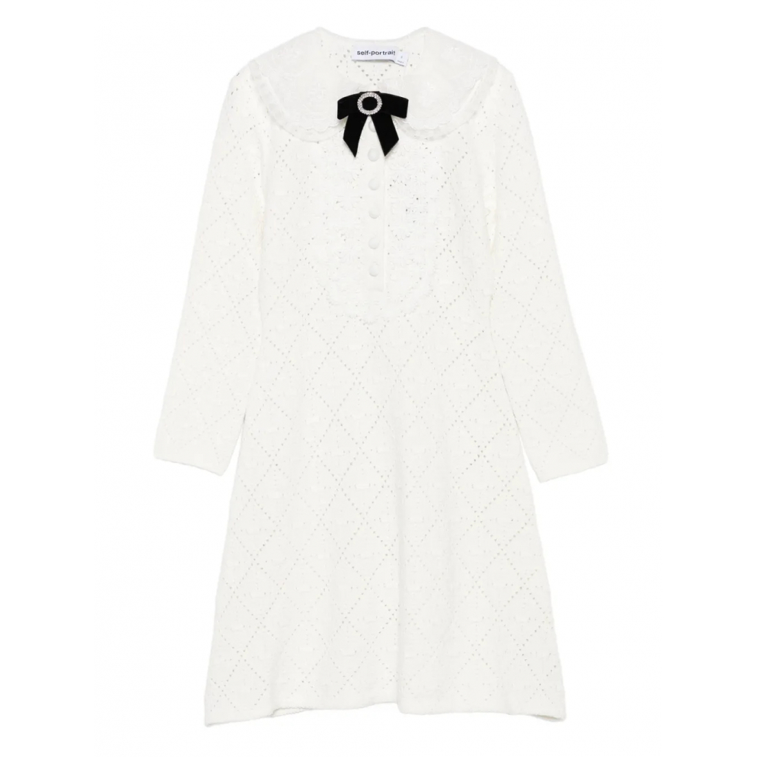 Robe mini 'Bow-Embellished' pour Femmes
