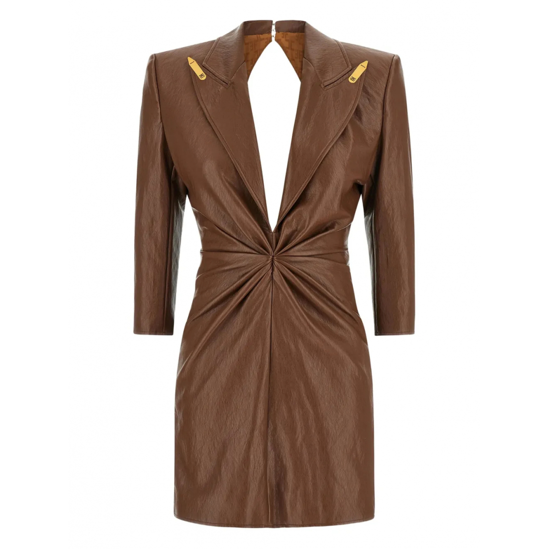 Robe mini 'Peak-Lapel' pour Femmes