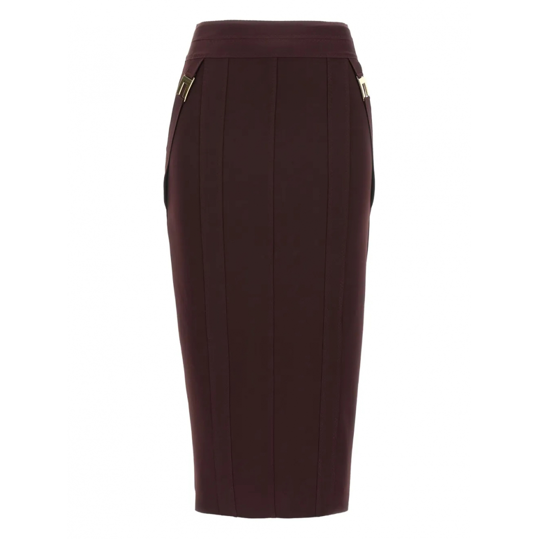 Jupe Midi 'Logo-Detail' pour Femmes