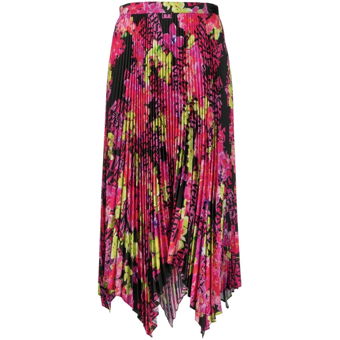 Jupe Midi 'Floral-Print Pleated' pour Femmes