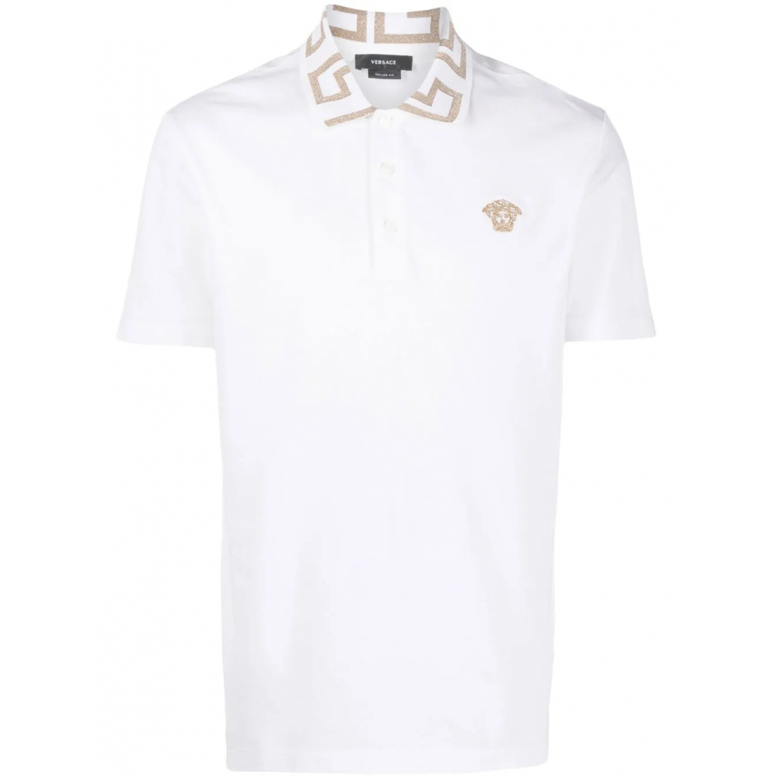 Polo 'Greca Short-Sleeved' pour Hommes