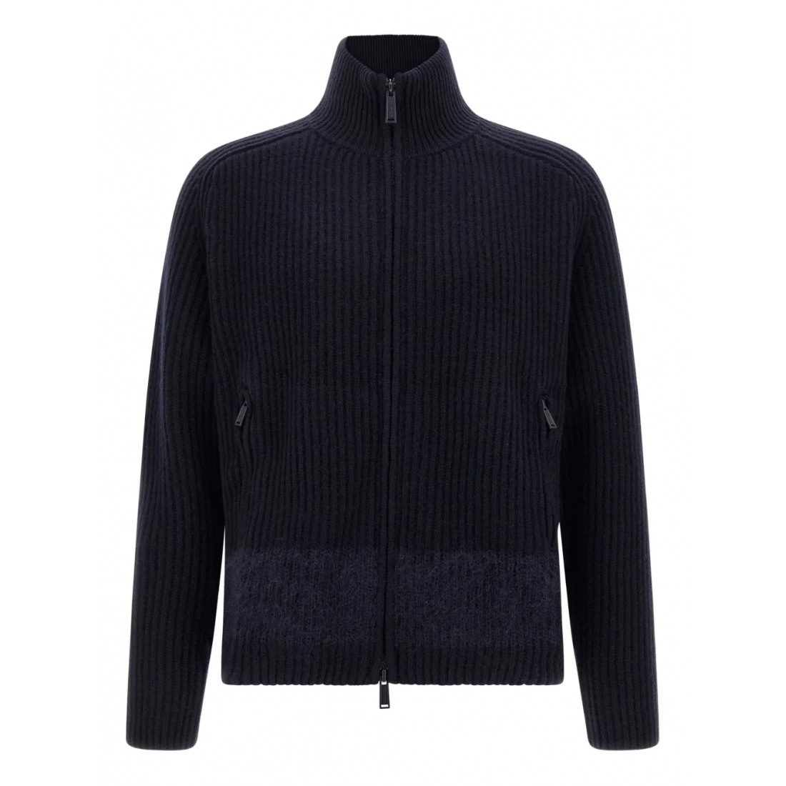 Men's 'Ribbed Zip-Front' Cardigan