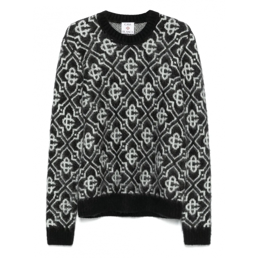 Men's 'Monogram-Pattern Knitted' Sweater