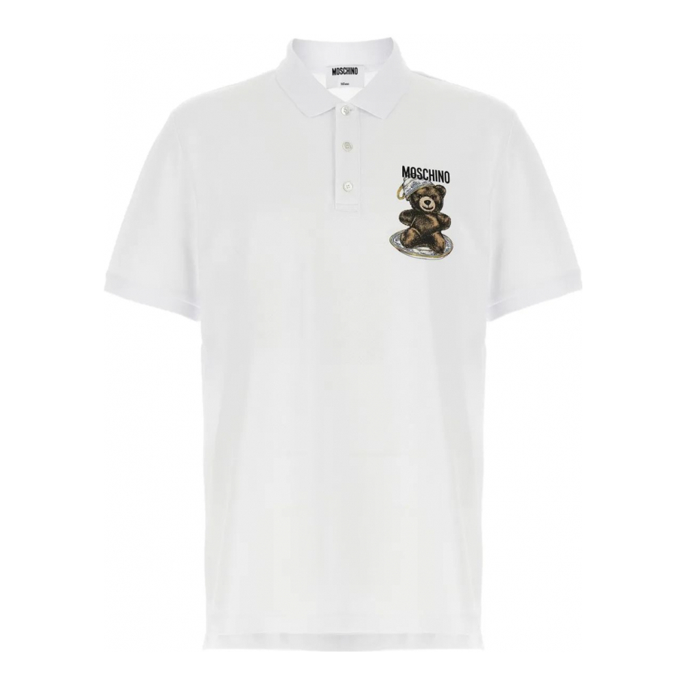 Polo 'Teddy-Print' pour Hommes
