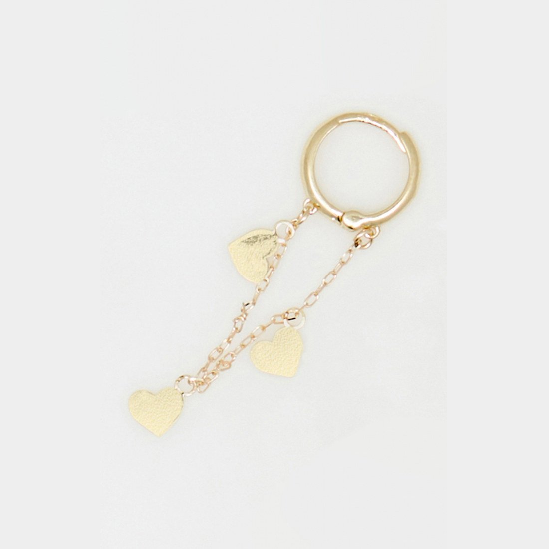 Boucle d'oreille simple 'Coeur' pour Femmes