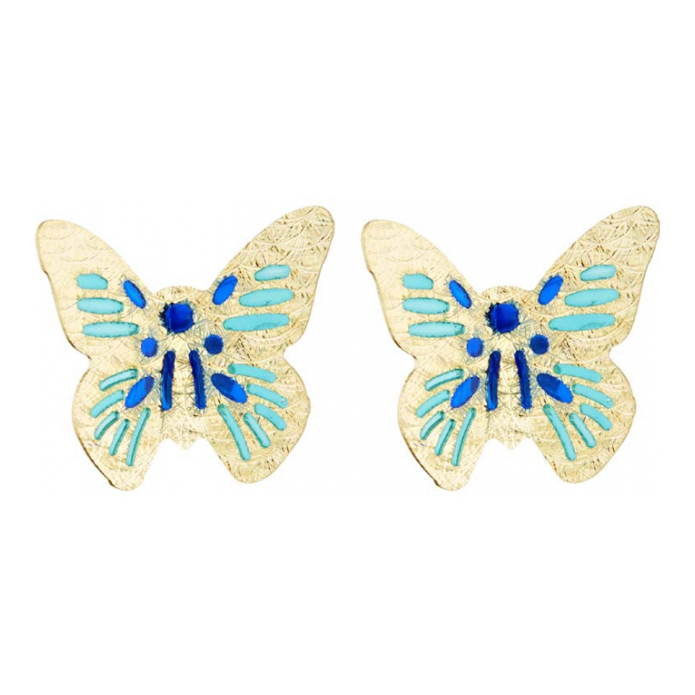 Boucles d'oreilles 'Papillon Amoureux' pour Femmes