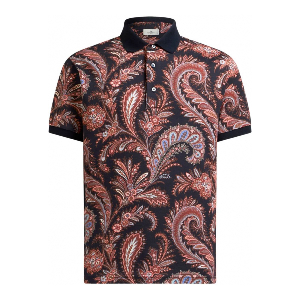Polo 'Paisley-Print' pour Hommes