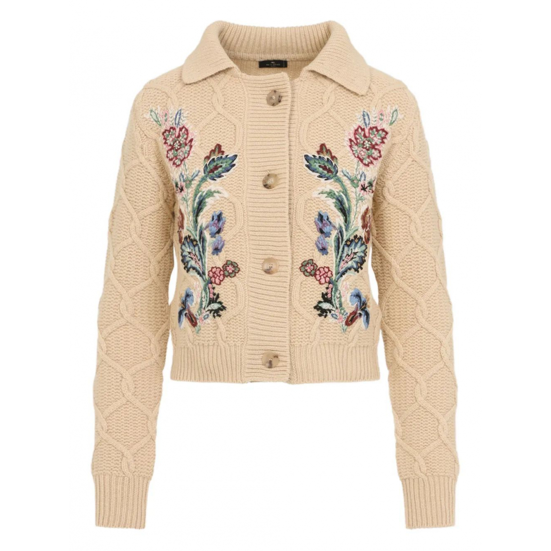 Cardigan 'Floral-Embroidered' pour Femmes