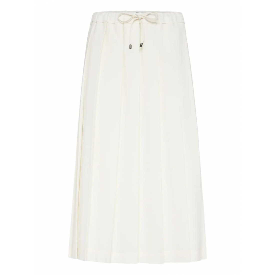 'Pleated' Midi Rock für Damen