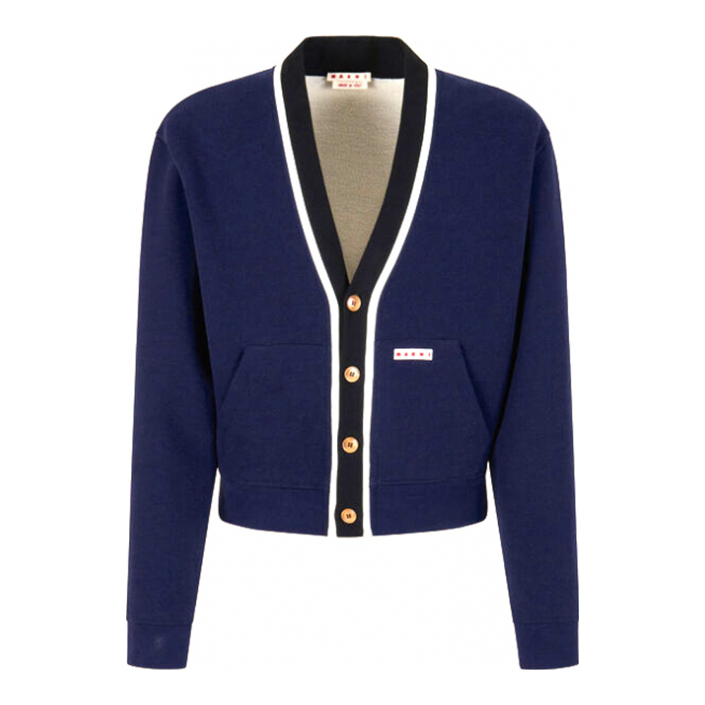 Cardigan 'Contrasting-Trim' pour Hommes