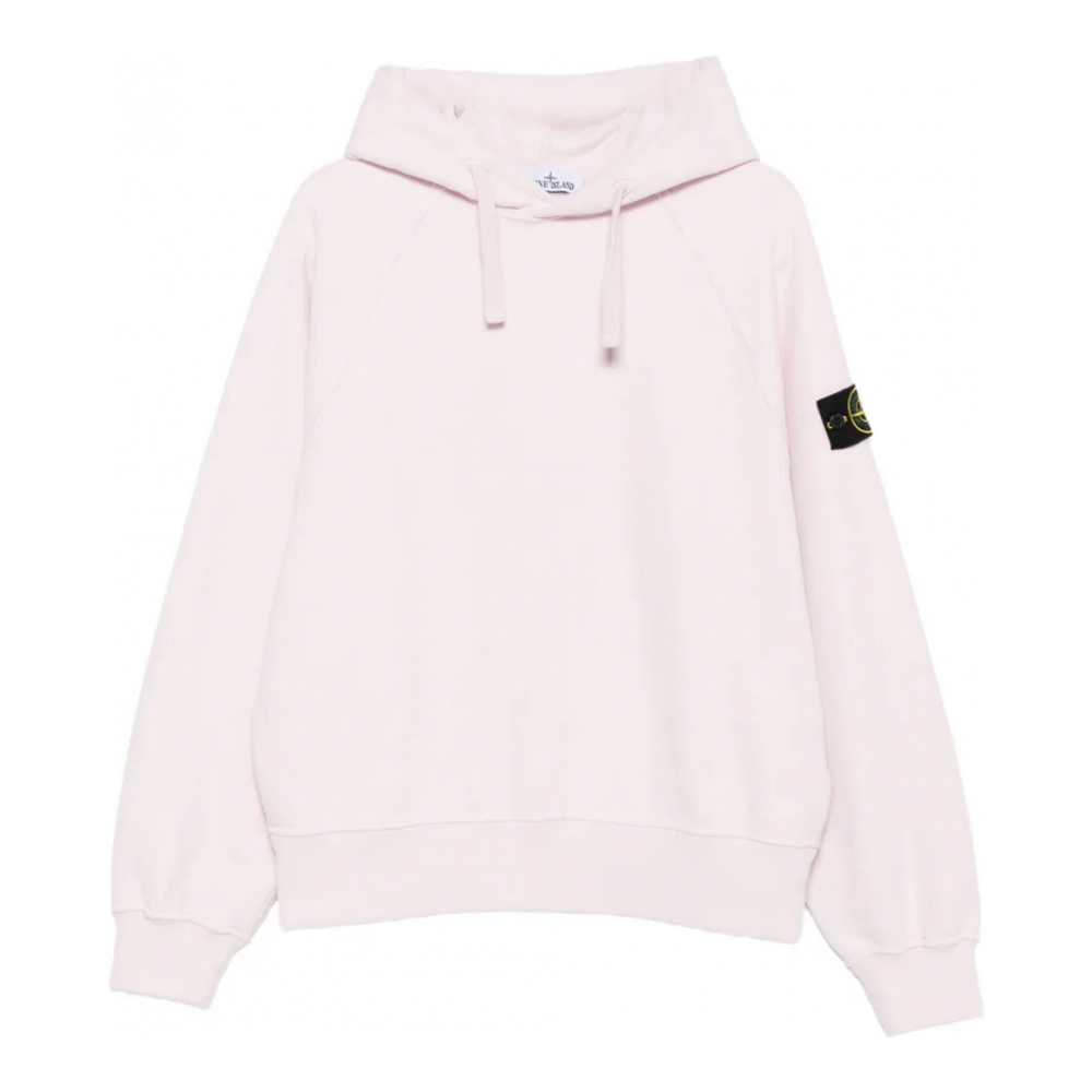 Pull 'Logo-Patch Hooded' pour Hommes