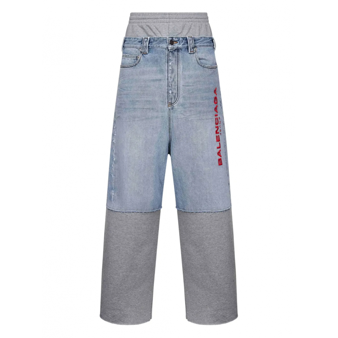 Pantalon 'Fleece-Insert Frayed' pour Hommes