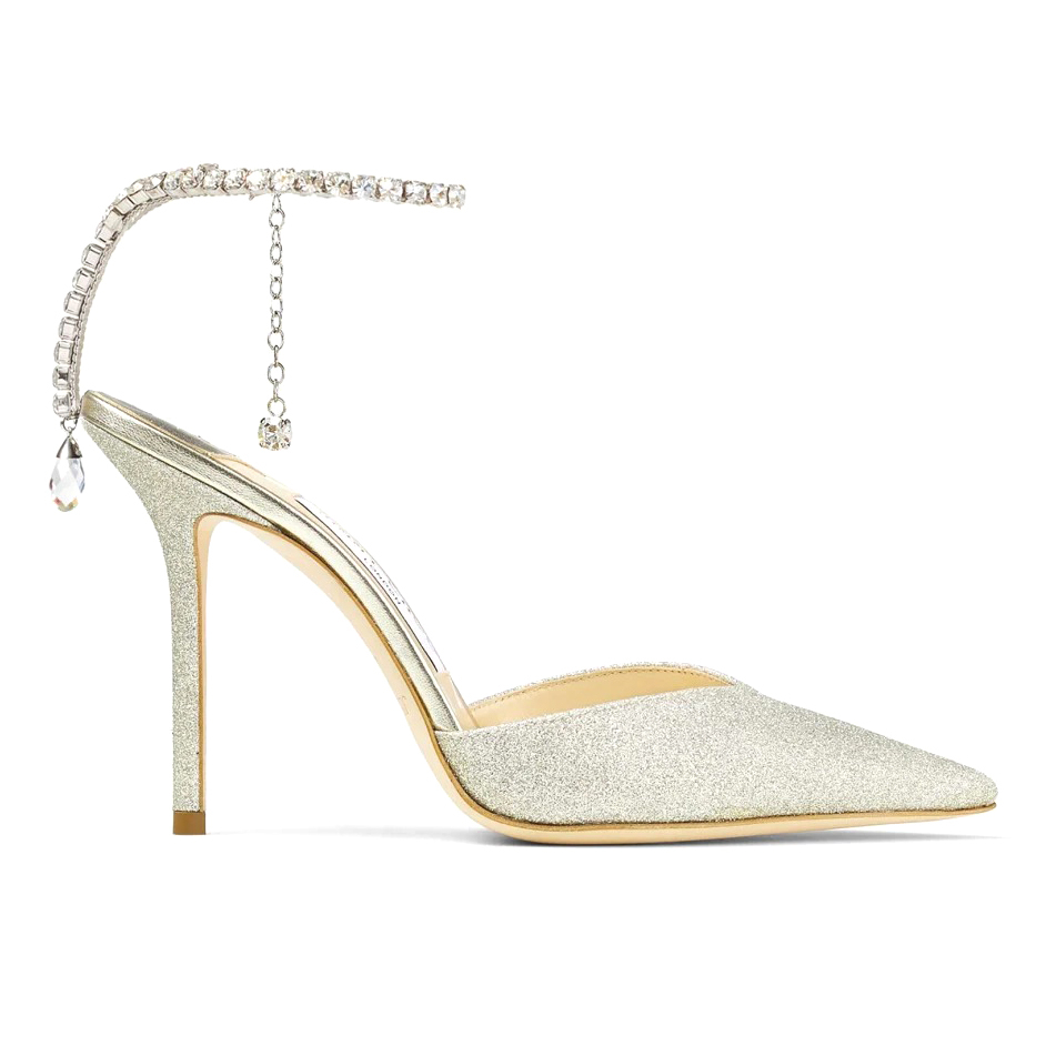 Sandales à talon 'Platinum Ice Dusty Glitter' pour Femmes