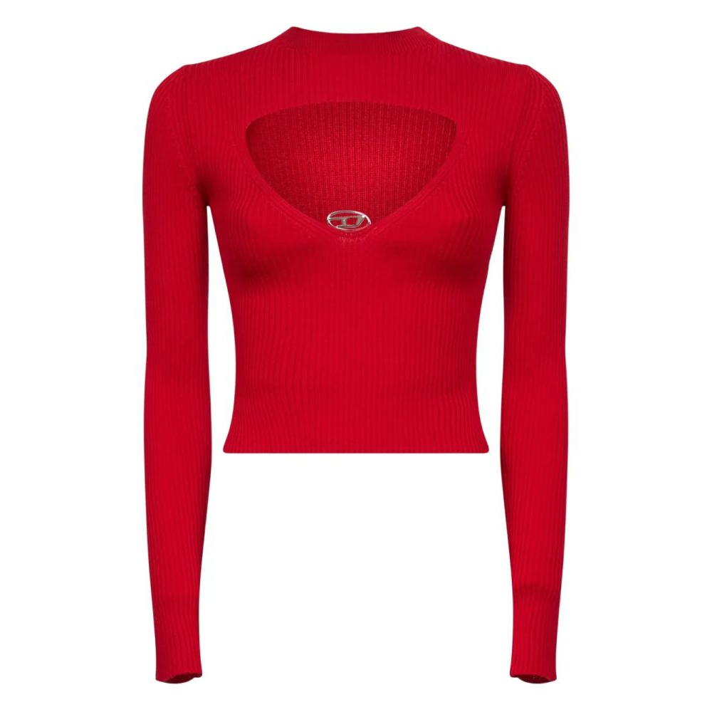 Top à manches longues 'Ribbed' pour Femmes