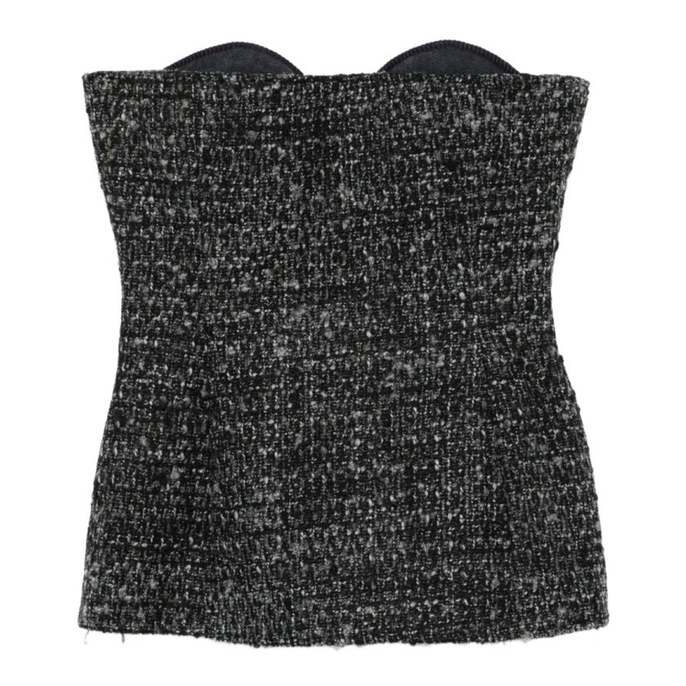 Haut sans manches 'Tweed Sweetheart' pour Femmes