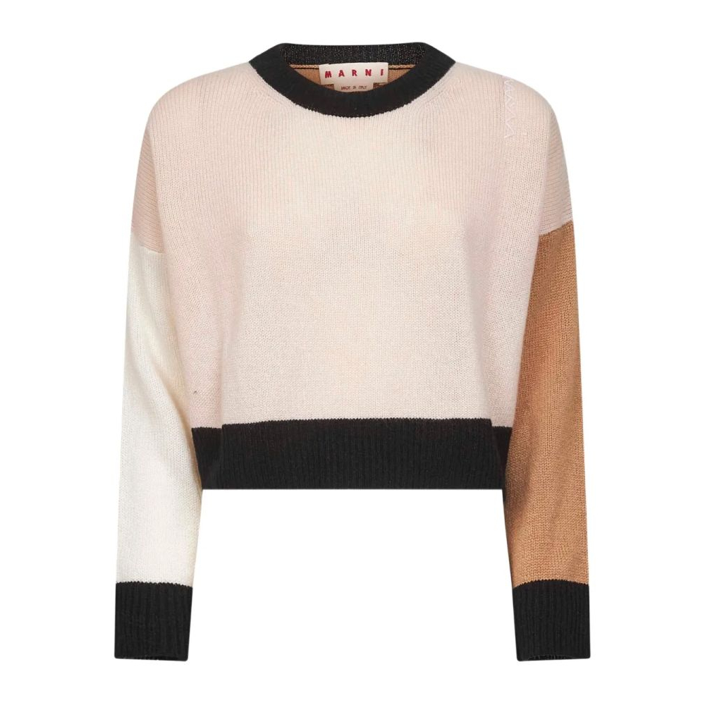 Pull en cachemire 'Colour-Block' pour Femmes