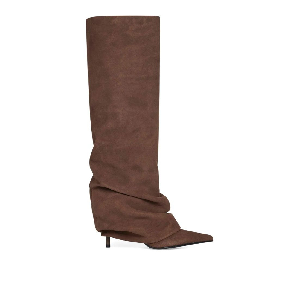 Bottes à talons hauts 'Draped-Cuff' pour Femmes