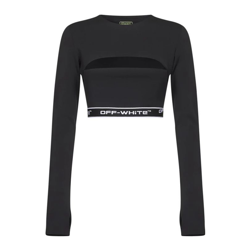 Top à manches longues 'Logoband Activewea' pour Femmes