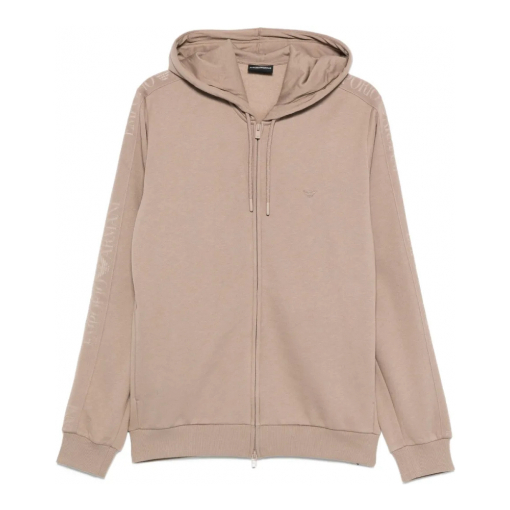 Sweatshirt à capuche  'Embroidered-Logo' pour Hommes