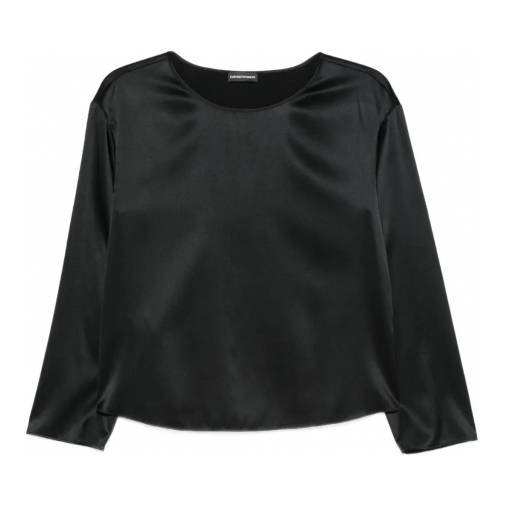 Crop Top 'Three-Quarter-Sleeve' pour Femmes
