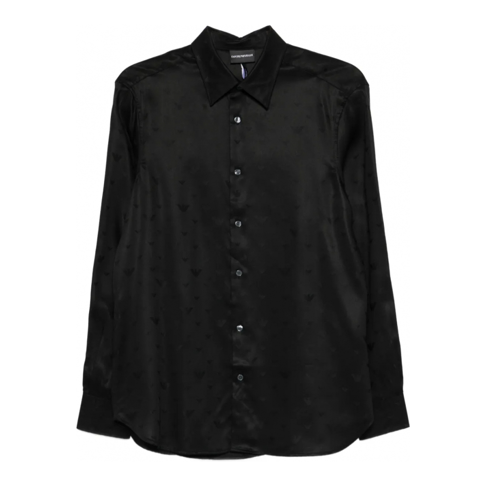 Chemise 'Eagle-Embossed' pour Hommes