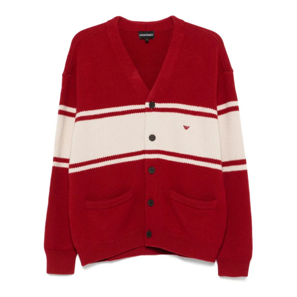 Cardigan 'Striped' pour Hommes