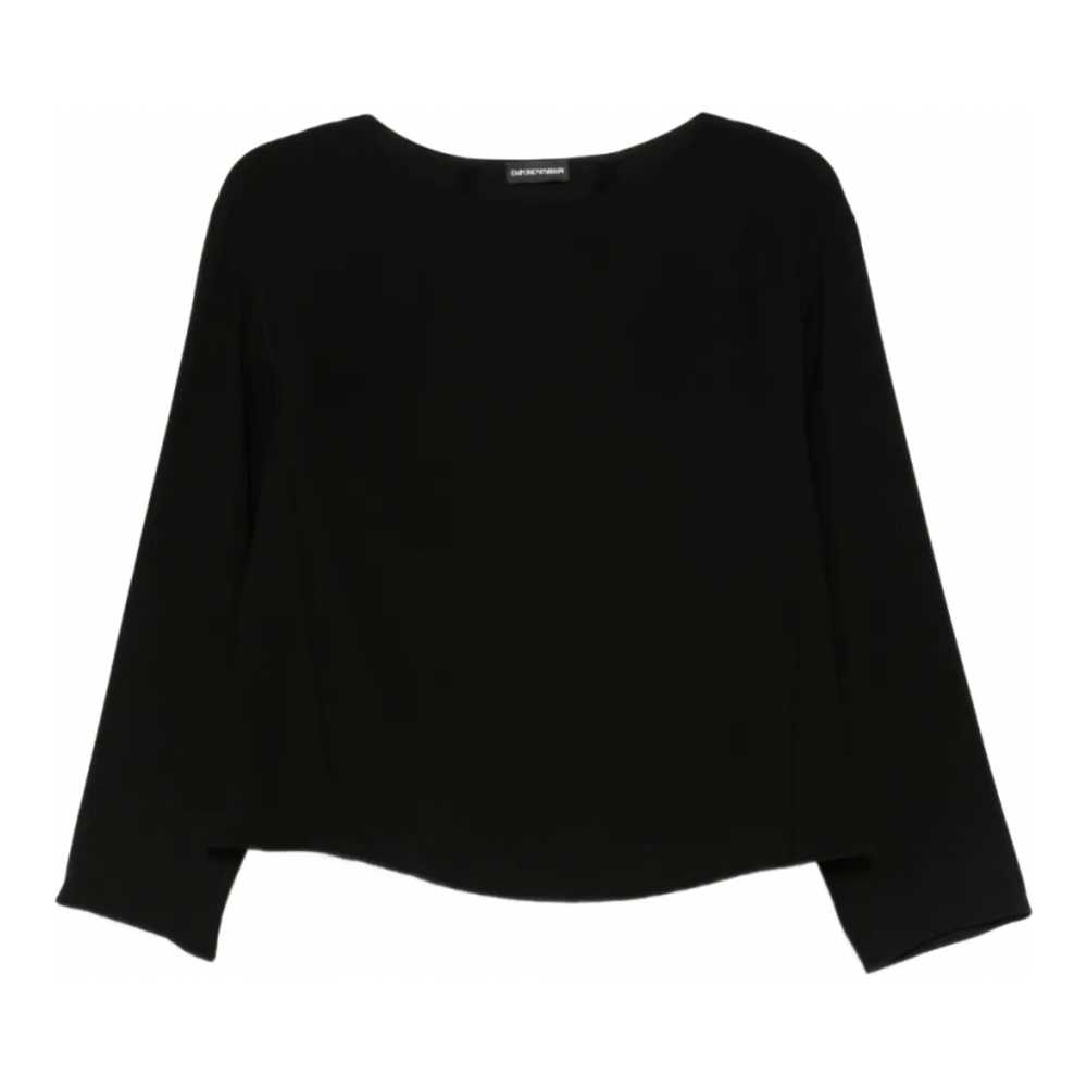 Crop Top 'Three-Quarter-Sleeve' pour Femmes