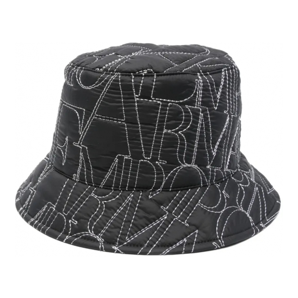 'Logo-Embroidered Quilted' Bucket Hut für Damen