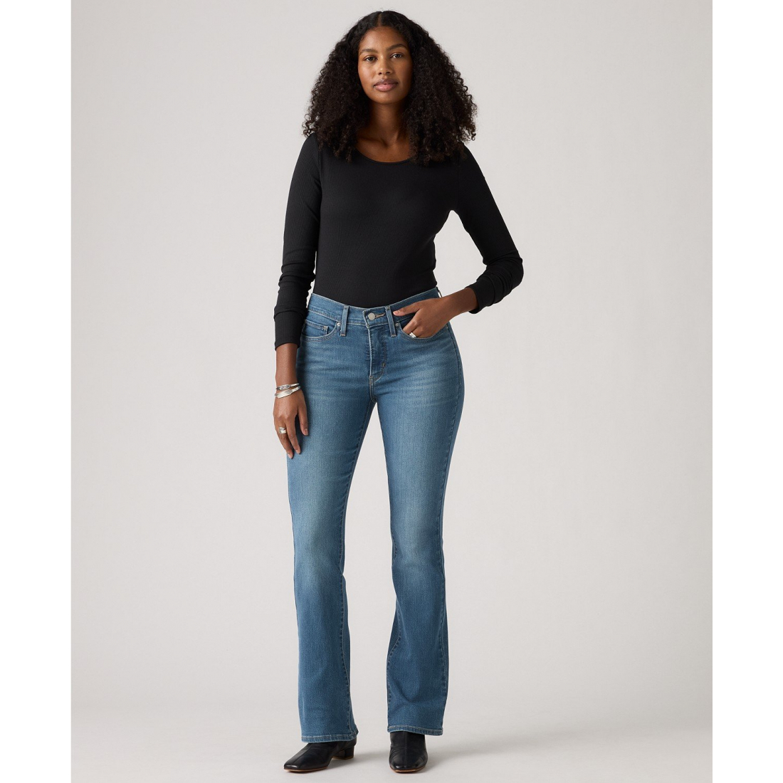 Jeans '315 Shaping Mid Rise Lightweight Bootcut' pour Femmes