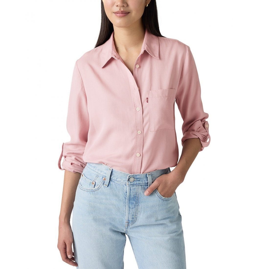 Chemise 'Darlene Collared Button-Front' pour Femmes