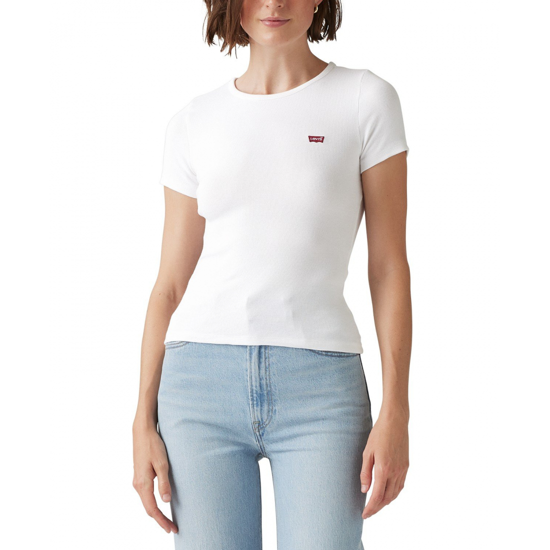 T-shirt 'Hayes Slim-Fit Short-Sleeve' pour Femmes
