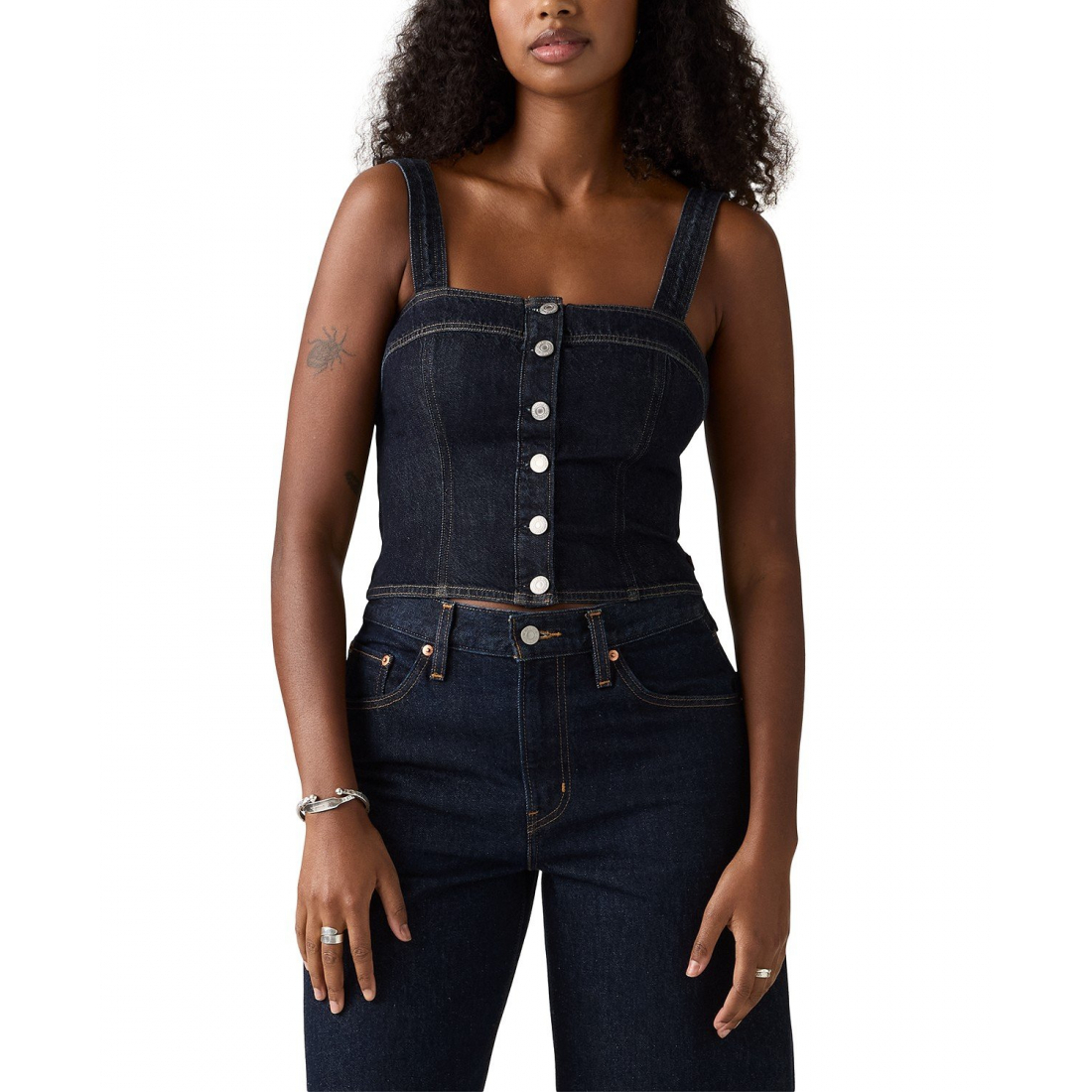 Débardeur 'Cotton Drea Denim' pour Femmes