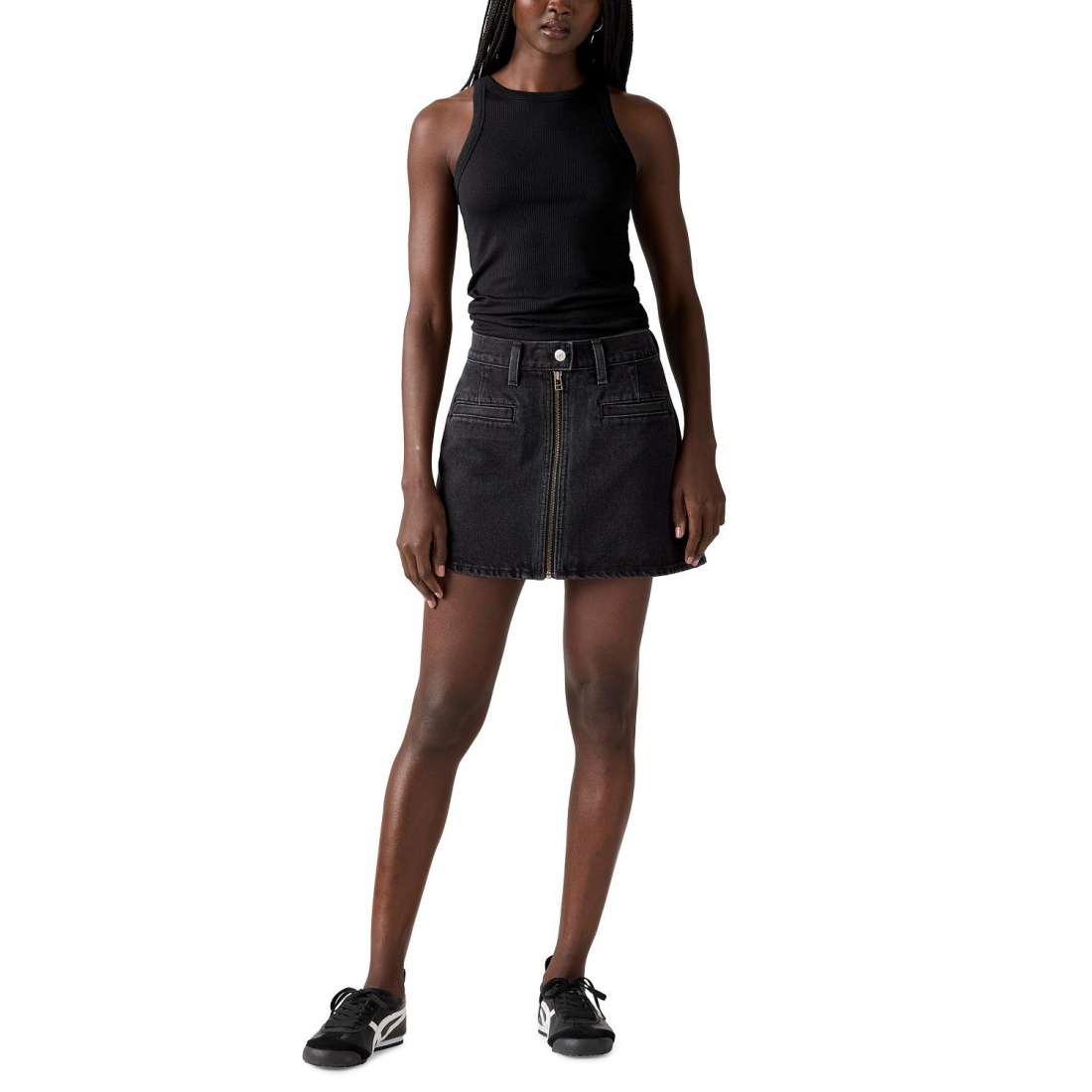 Mini Jupe 'Moto Icon' pour Femmes