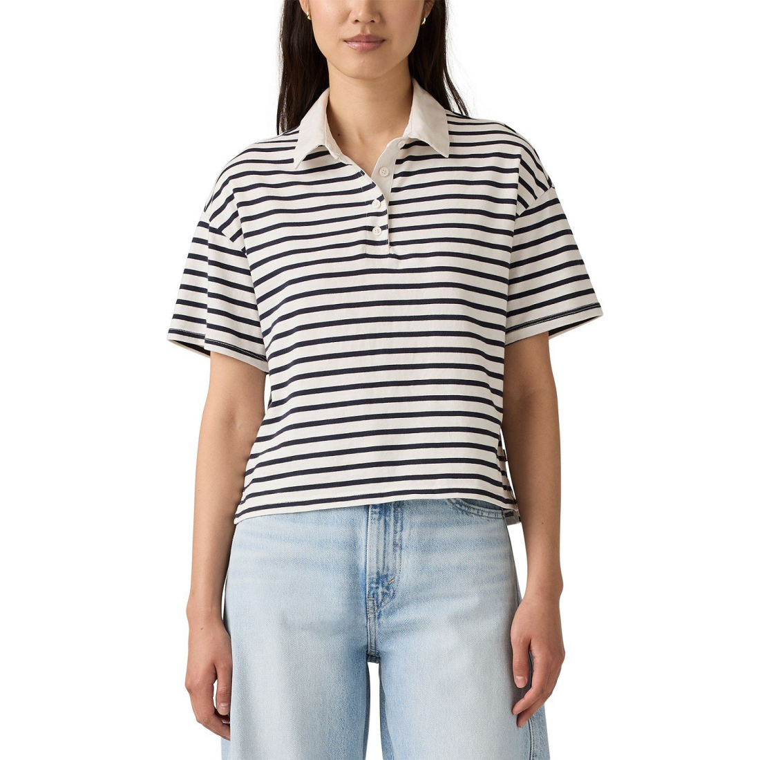 Top 'Cotton Aries Rugby Polo' pour Femmes